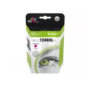 TB cartuccia d'inchiostro compatibile per Brother LC1240XL, magenta (TBB-LC1240XLM)