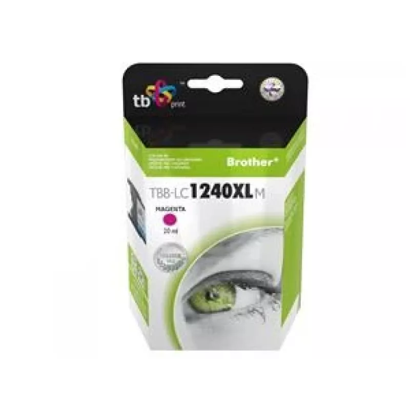 TB cartuccia d'inchiostro compatibile per Brother LC1240XL, magenta (TBB-LC1240XLM)
