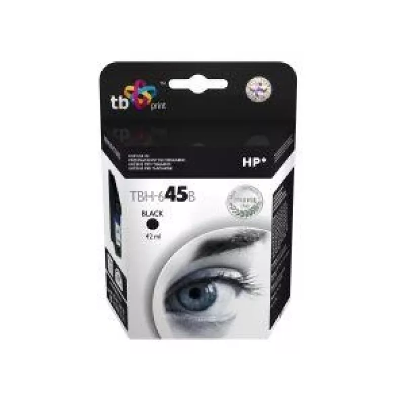 Inchiostro TBH-645B (HP n. 45 - 51645AE) nero rigenerato