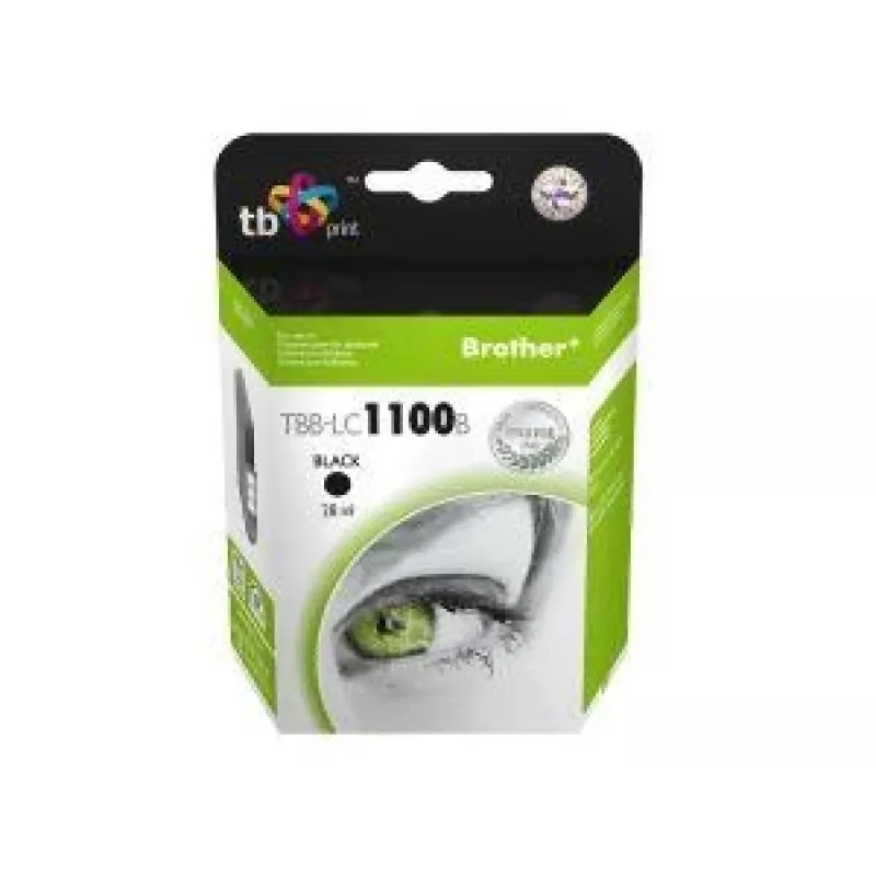 Inchiostro TBB-LC1100B (Brother LC980/1100) nero 100% nuovo