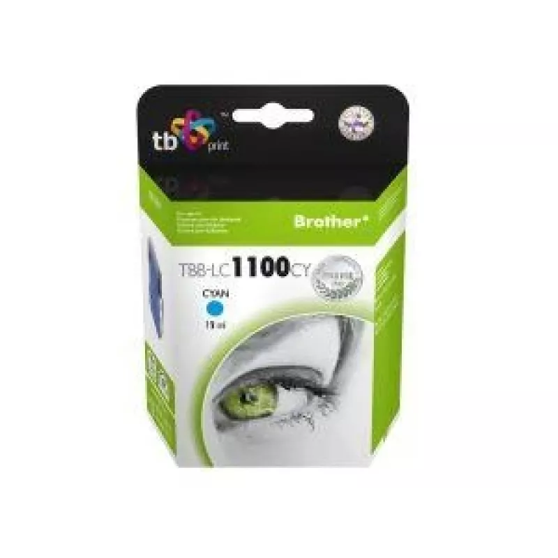 Inchiostro TBB-LC1100CY (Brother LC980/1100) ciano 100% nuovo
