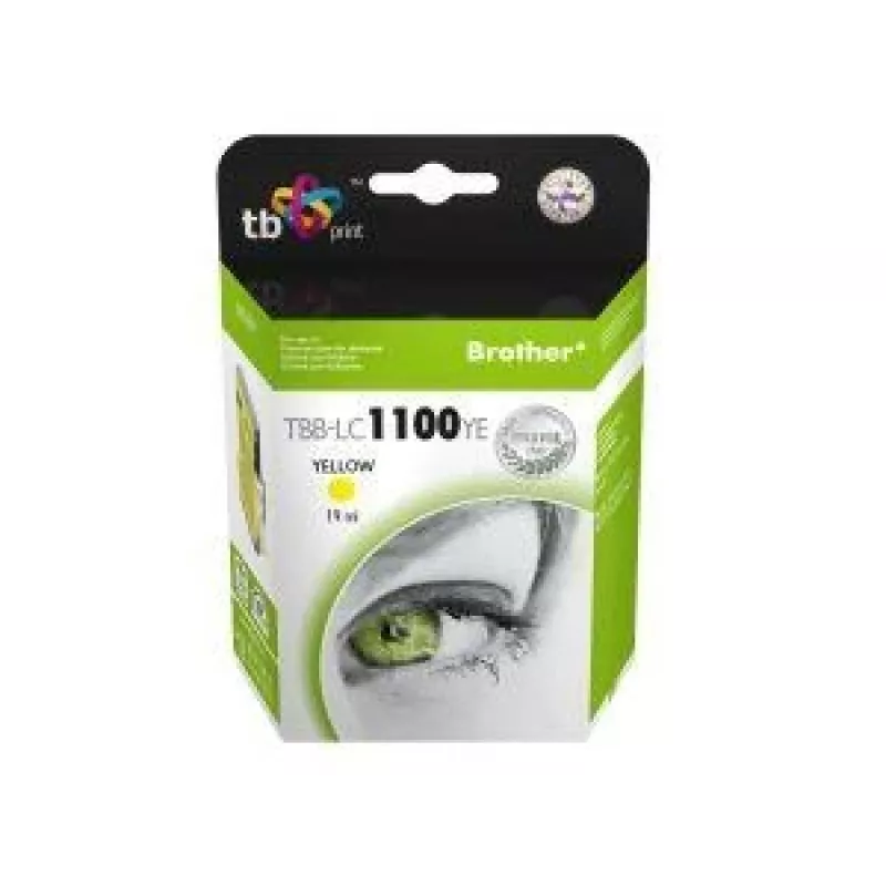Inchiostro TBB-LC1100YE (Brother LC980/1100) giallo 100% nuovo
