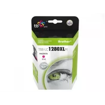 Cartuccia d'inchiostro TB compatibile con Brother LC 1280XLM 100% nuova