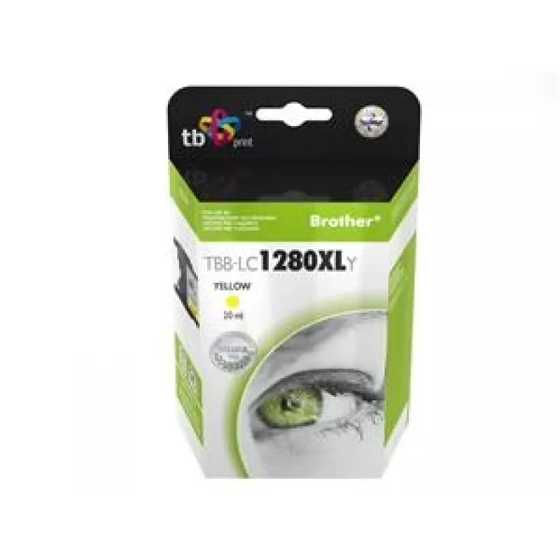 Cartuccia d'inchiostro TB compatibile con Brother LC1280XLY 100% nuova