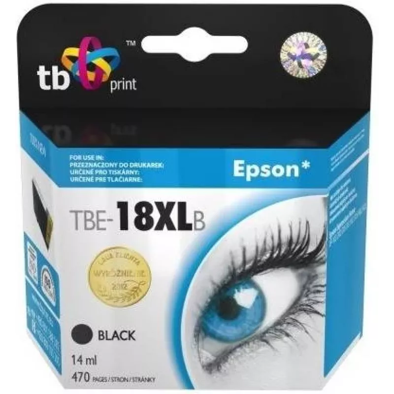 Cartuccia d'inchiostro TB compatibile S Epson T1811 nero 100% nuovo
