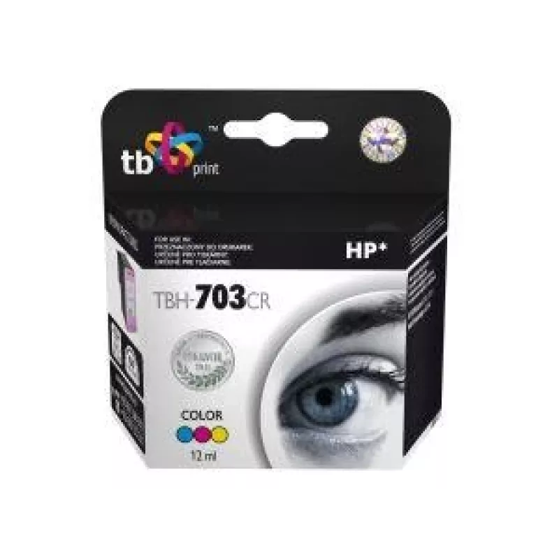 Inchiostro HP DJ D730/F735 colore rigenerato TBH-703CR (HP n. 703 CD888AE)