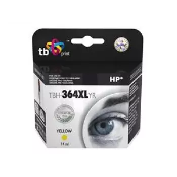 Cartuccia d'inchiostro TB compatibile per HP CB325EE (n. 364), TBH-364XLYR, gialla