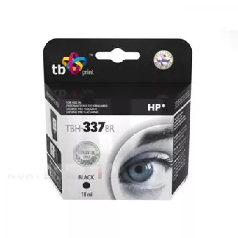 TB cartuccia d'inchiostro rigenerata per HP DeskJet 5940 (HP 337), nero (TBH-337BR)