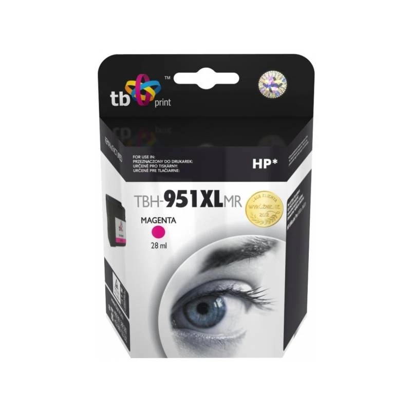Inchiostro per HP OJ Pro 8100 magenta rigenerato TBH-951XLMR