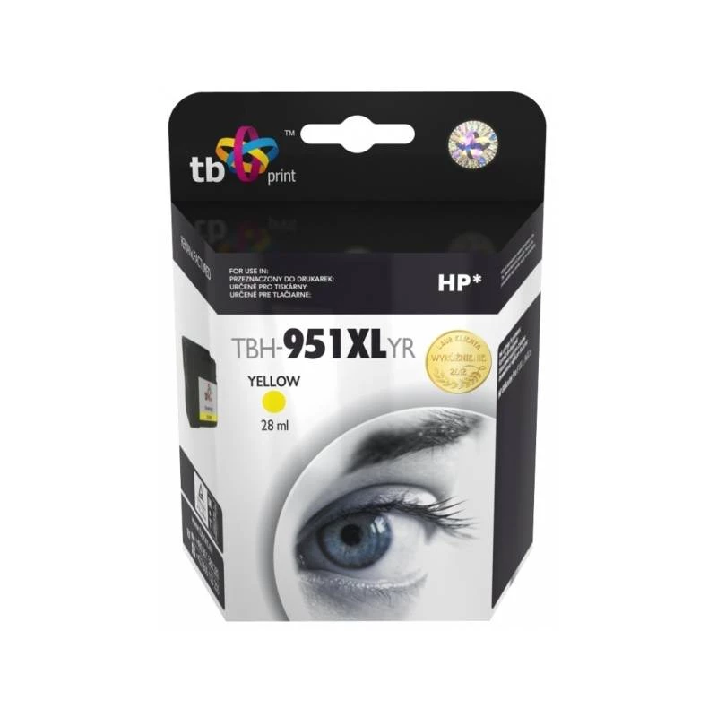 Cartuccia d'inchiostro TB compatibile con HP CN048AE giallo, ref.