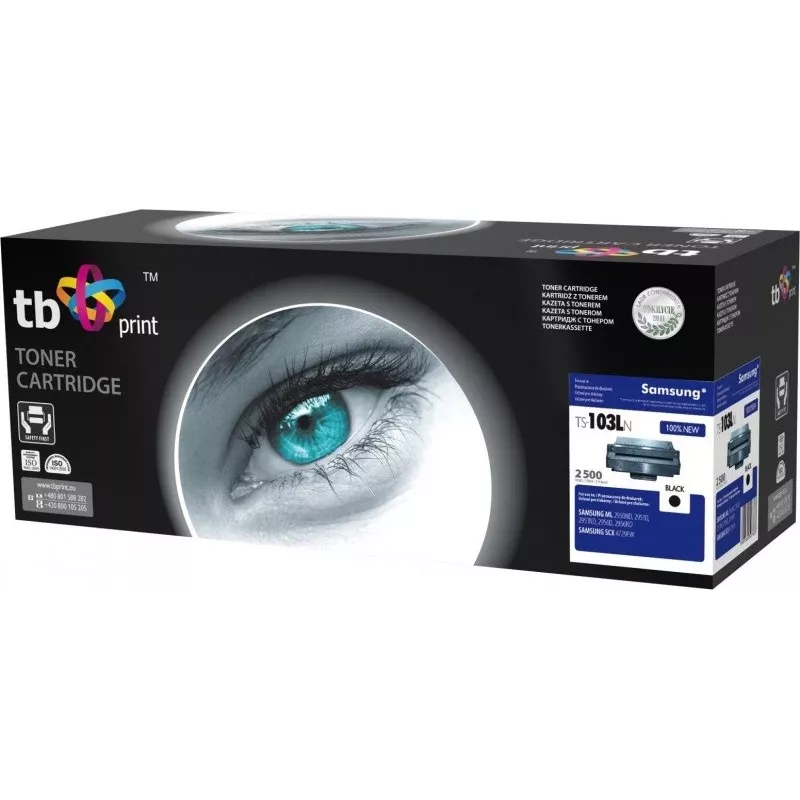 TB TS-103LN toner per Samsung ML-2950 (MLT-D103L), nero, XL, 2500 pagine