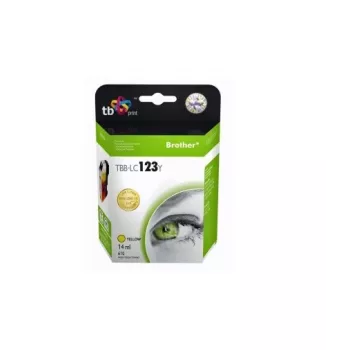 Cartuccia d'inchiostro compatibile con Brother LC123Y 100% nuova