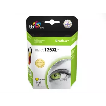 Cartuccia d'inchiostro compatibile con Brother LC125XLY 100% nuova