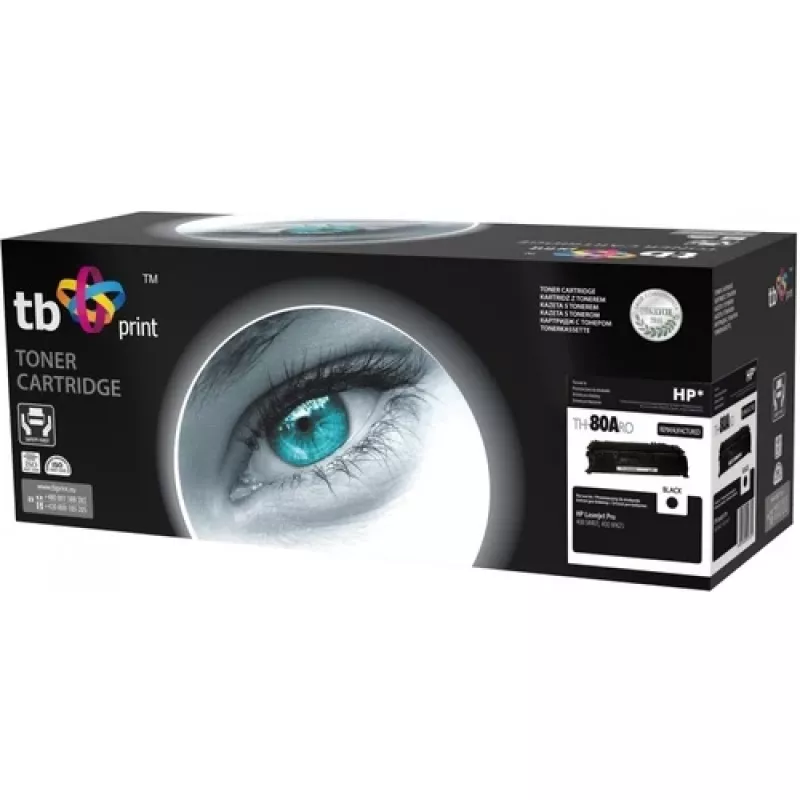 Toner per HP LJ Pro 400 rigenerato nuovo OPC TH-80ARO