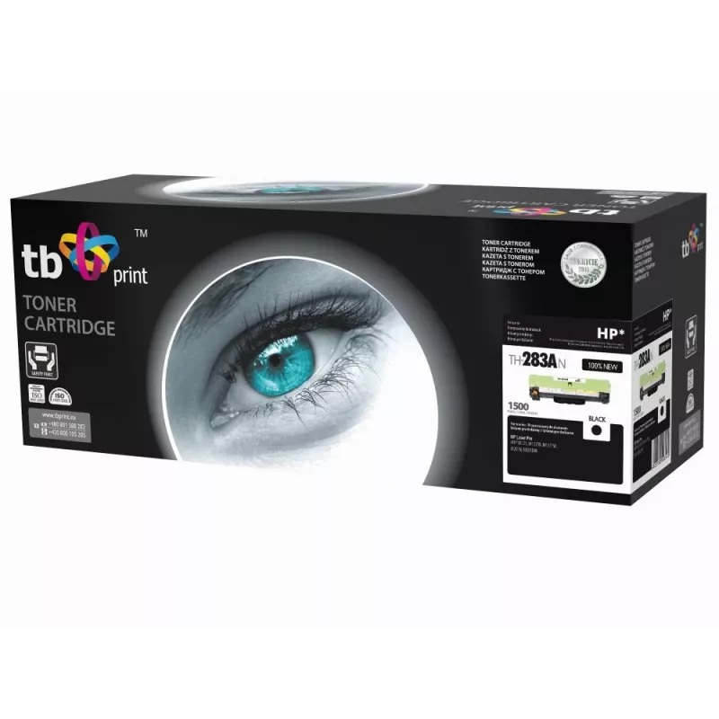 Toner TB compatibile con HP CF283A nero (HP 125), 1500, NEW