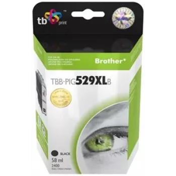 Cartuccia inchiostro TB compatibile con Brother LC529/539 PIG BK nuovo