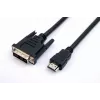 TB cavo HDMI-DVI 1,8 m rivestito in oro, DVI 24+1