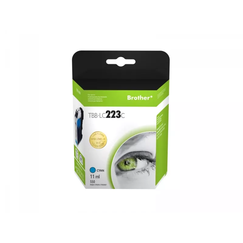Cartuccia inchiostro TB compatibile con Brother LC223 ciano nuova
