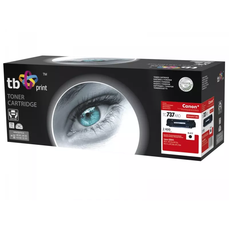 Toner per Canon MF211/216/229 TC-737ARO nero