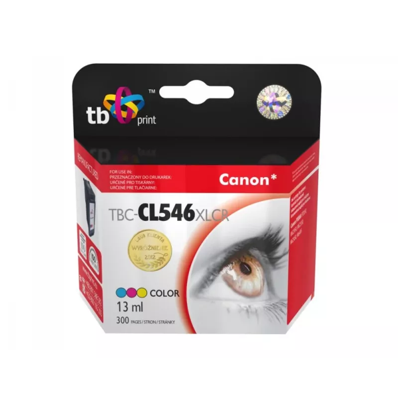 Inchiostro per Canon PIXMA iP2850/MG2950/2550/2450/MX495 TBC-CL546XLCR ref