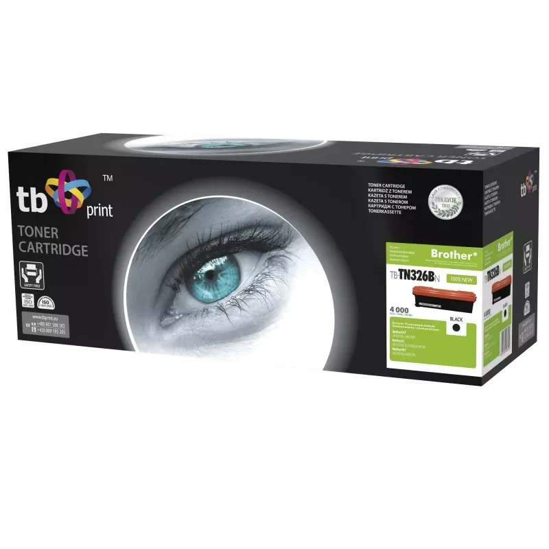 Toner per Brother TN326 B TN-TN326BN BK 100% nuovo