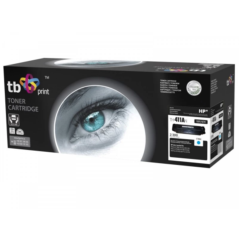 Toner per HP CLJ M452/477 CY TH-411AN 100% nuovo