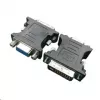 Adattatore DVI-A VGA 15 pin Gembird A-DVI-VGA-BK