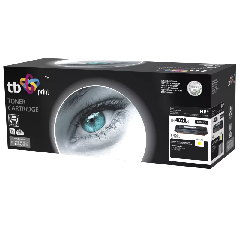 Toner TB compatibile con HP CLJM252/277, giallo, 1400, nuovo