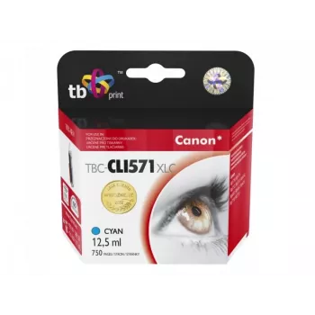 Inchiostro per Canon CLI-571XL TBC-CLI571XLC CY 100% nuovo