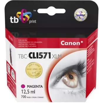 Cartuccia d'inchiostro TB compatibile con Canon CLI-571XL MA magenta