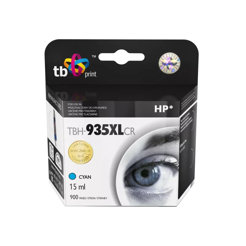 Cartuccia d'inchiostro TB compatibile S HP OP 6230, CY rigenerata