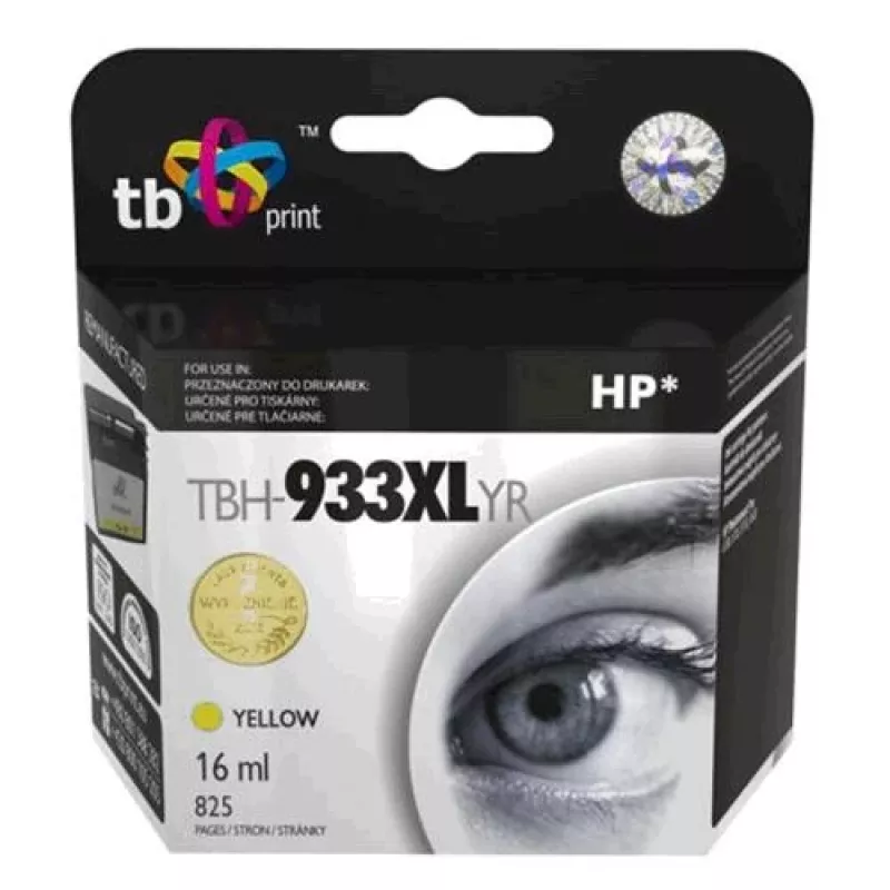 Cartuccia inchiostro TB compat. S HP OP 6230, YE rigenerato