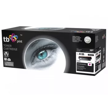 Toner TB compatibile con HP CLJ M452/477, magenta, nuovo.