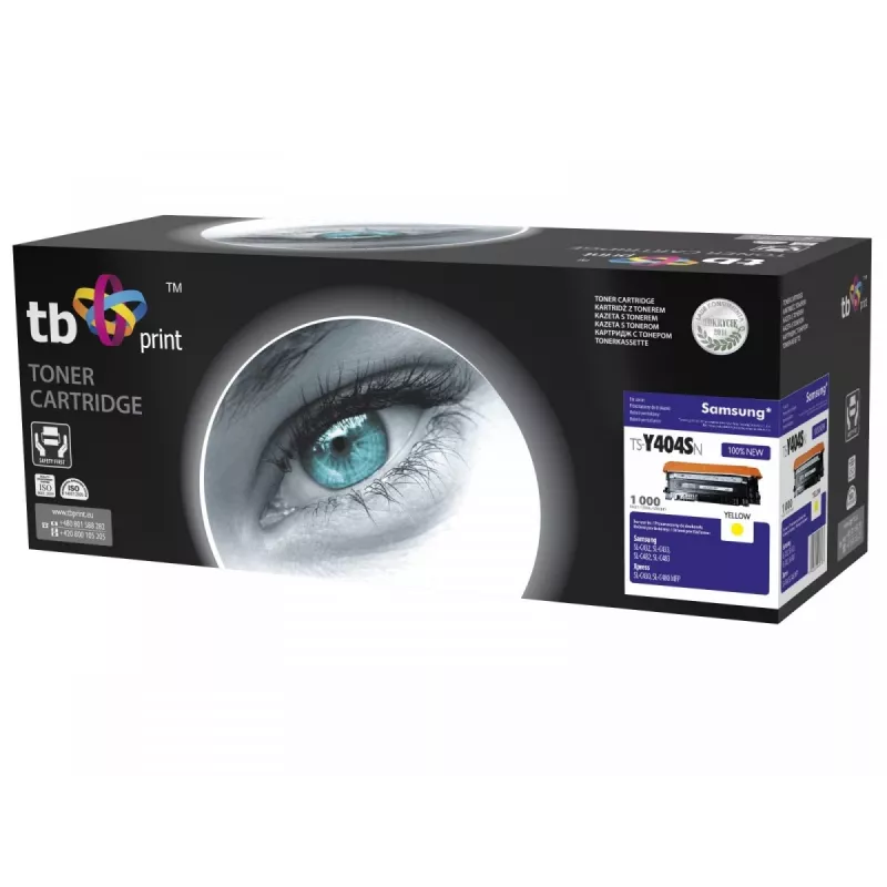Toner TB Komp S Samsung CLT-Y404S, nuovo, 1000, giallo