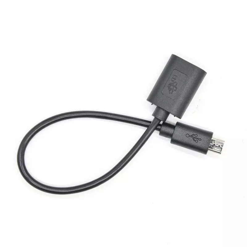 Cavo OTG TB AKTBXKUWOTG015B 15 cm, nero, connessione USB OTG
