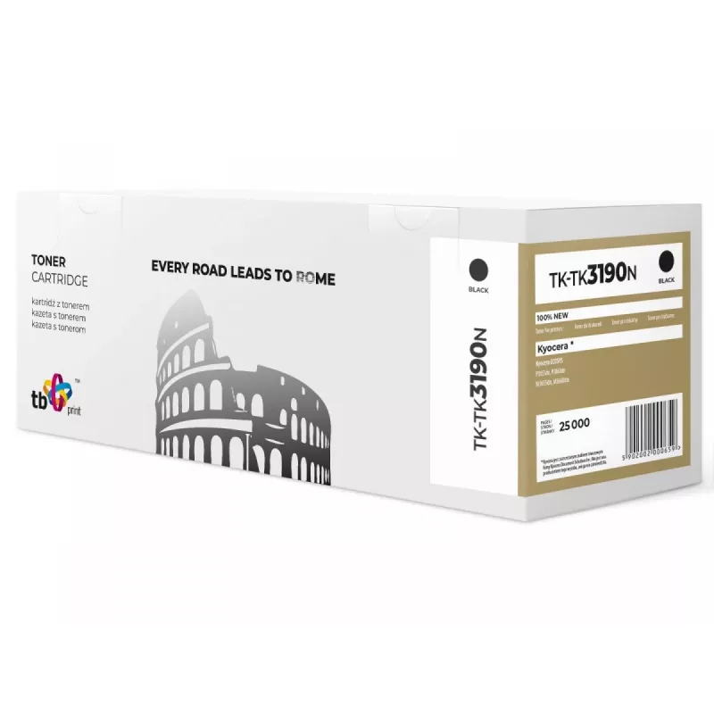 Cartuccia toner TB compatibile con Kyocera TK-3190, nero, nuovo