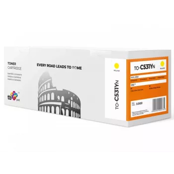 Cartuccia toner TB compatibile con C531 TO-C531YN YE 100% nuovo