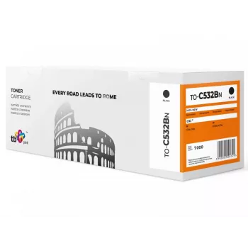 Cartuccia toner TB compatibile con C532 TO-C532BN nero 100% nuovo
