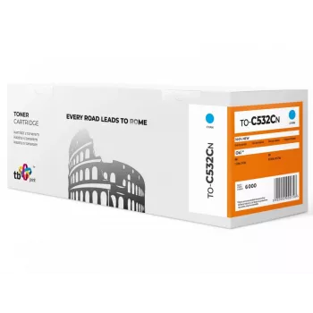 Cartuccia toner TB compatibile con C532 to C532CN ciano 100% nuovo