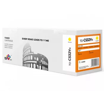 Cartuccia toner TB compatibile con C532 to-C532YN YE 100% nuovo