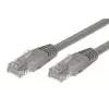 Cavo patch Cat.6 RJ45 UTP 1 m grigio