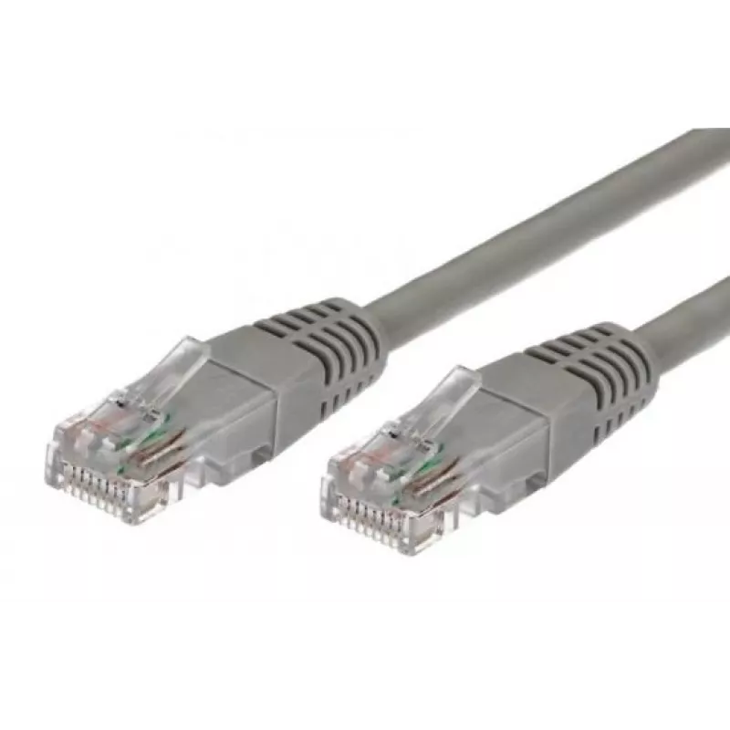 Cavo patch Cat.6 RJ45 UTP 3 m grigio