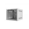 Lanberg WF10-2304-10S armadio rack a parete da 10" 4U, 280×310 mm, porta in vetro, 20 kg, grigio (RAL 7035)