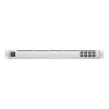 Switch di rete gestito L2 UBIQUITI USW-Aggregation — 8 slot SFP+, supporto 10G, senza ventola, rack 1U, argento