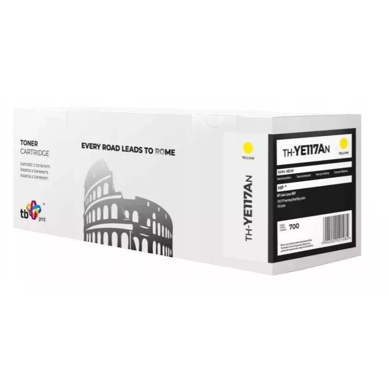 Toner per HP117A W2072A giallo TH-YE117AN 100% nuovo