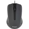 Mouse USB con cavo, 3 tasti, superficie gommata, 1000 DPI