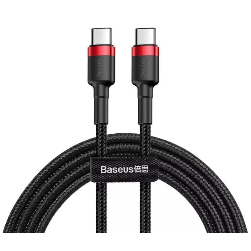 Cavo USB-C a USB-C Baseus CATKLF-G91 1 m, connettore maschio USB-C, 0,48 Gbit/s, nero