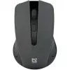 Mouse ottico senza fili DEFENDER MM-935 RF, ambidestro, 1600 DPI, grigio, ricevitore USB, batterie AAA