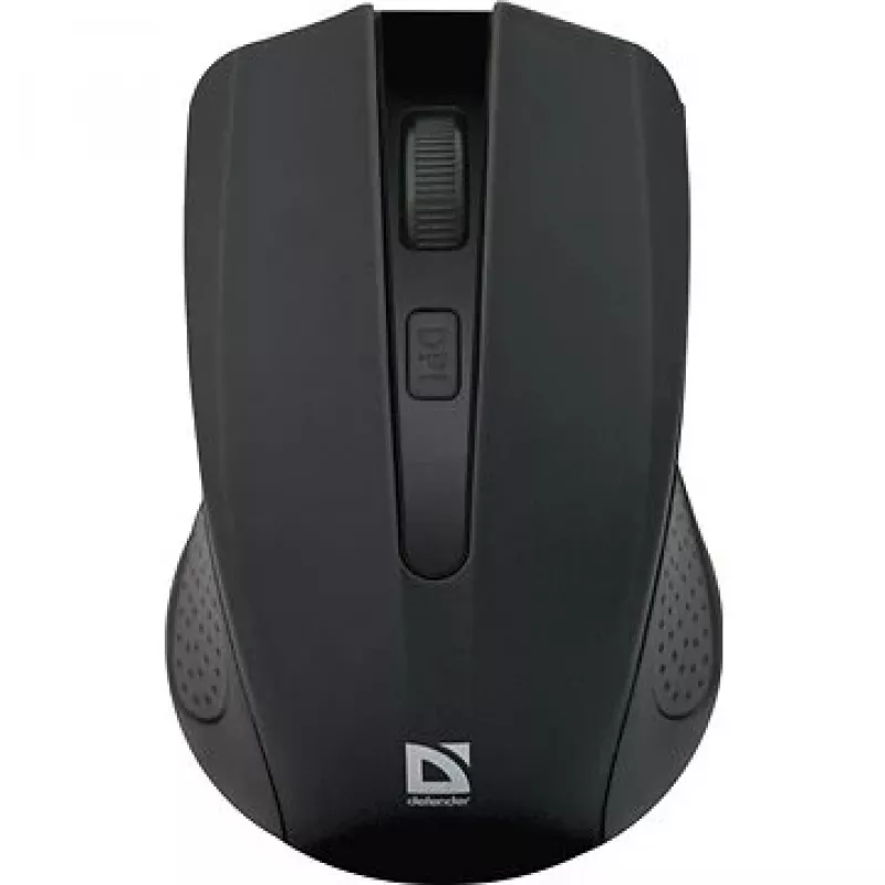 Mouse RF senza fili DEFENDER Accura MM-935 — ottico 1600 DPI, ambidestro, 3 tasti, ricevitore USB, nero