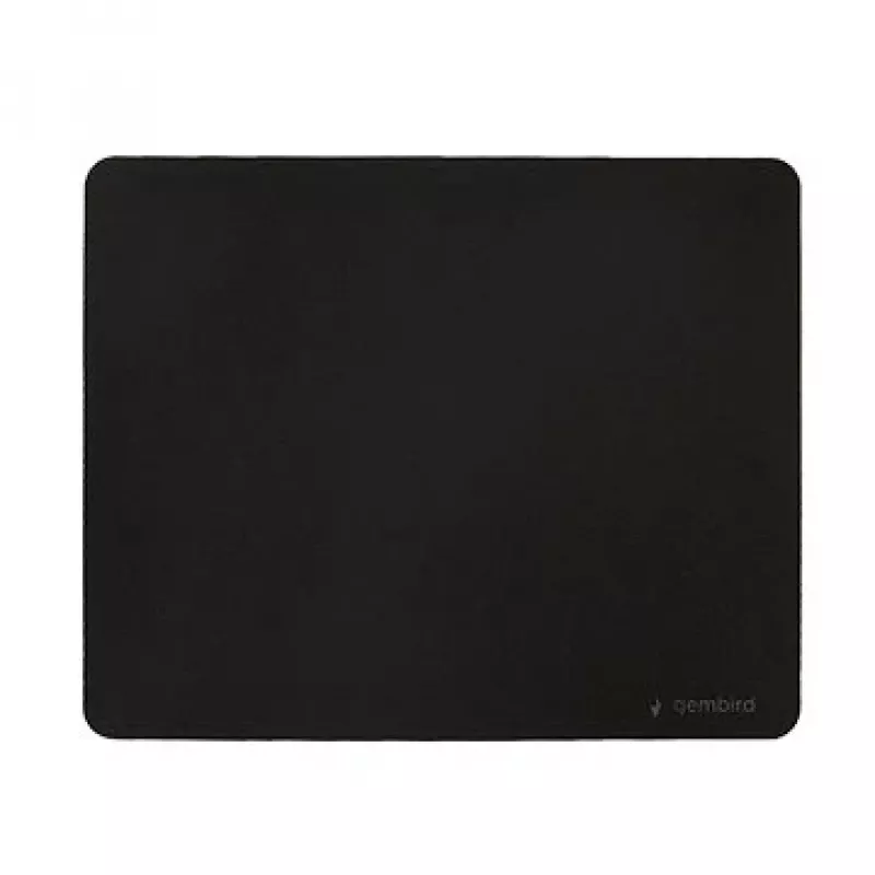 Gembird MP-S-BK tappetino per mouse, tessuto/gomma SBR, 220 x 180 mm, nero